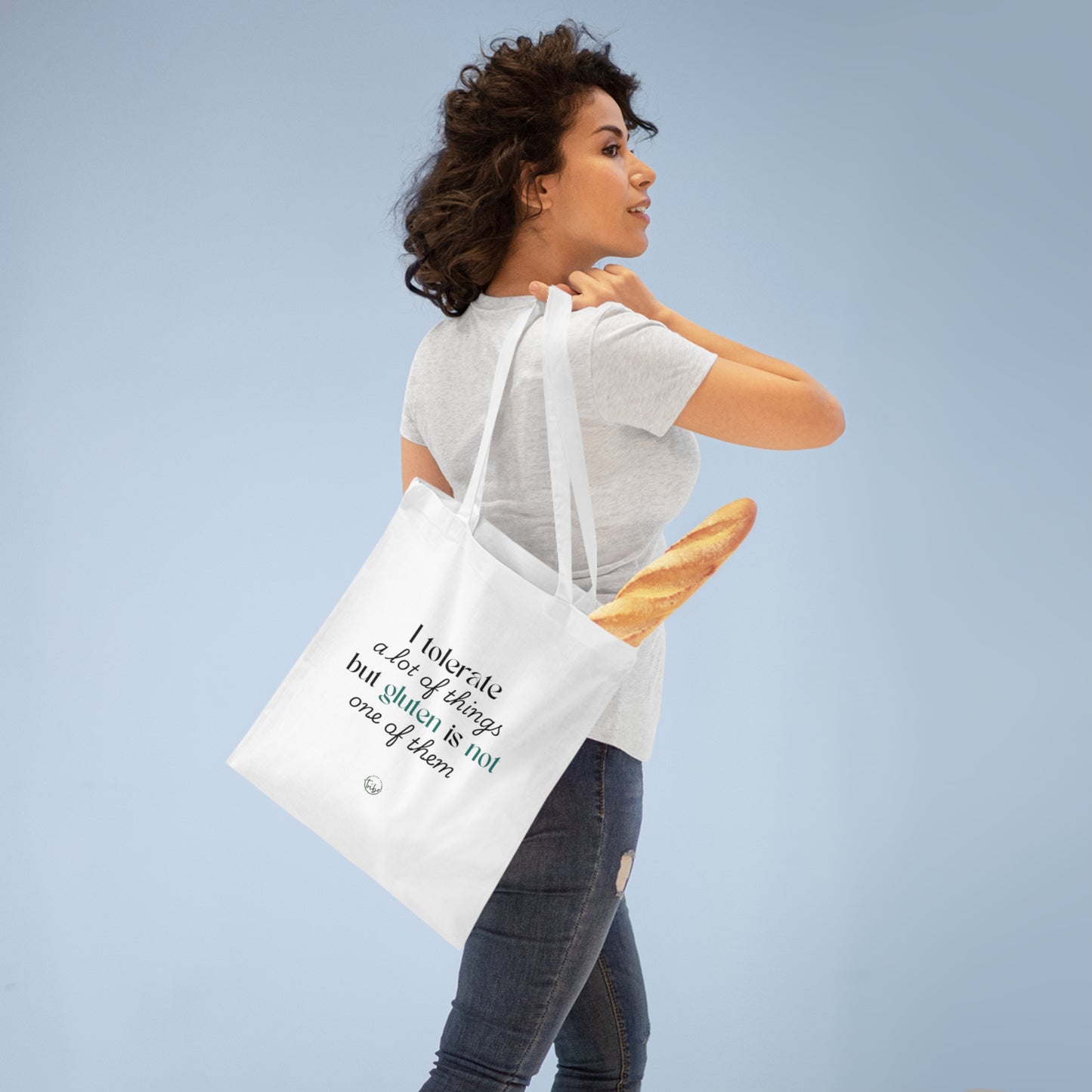 "Intolerant to Gluten" Tote Bag