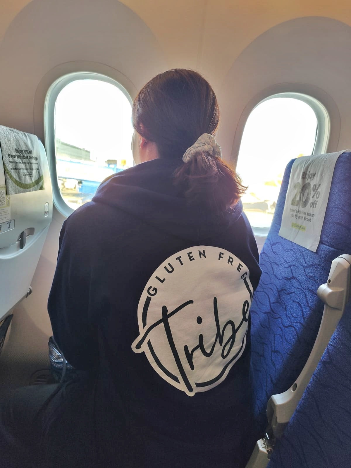 "Gluten Free Tribe" Hoodie With Zip