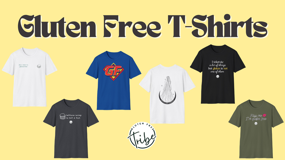 Looking for a gluten free t-shirt? Here you'll be spoiled for choice!