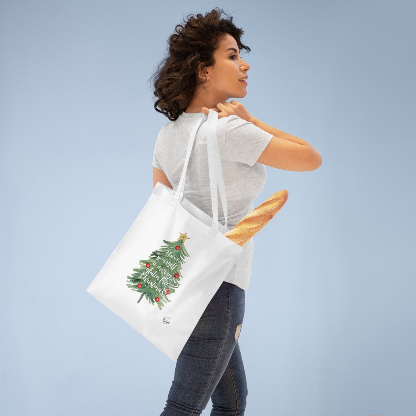 Gluten Free Cute Christmas Tote Bag
