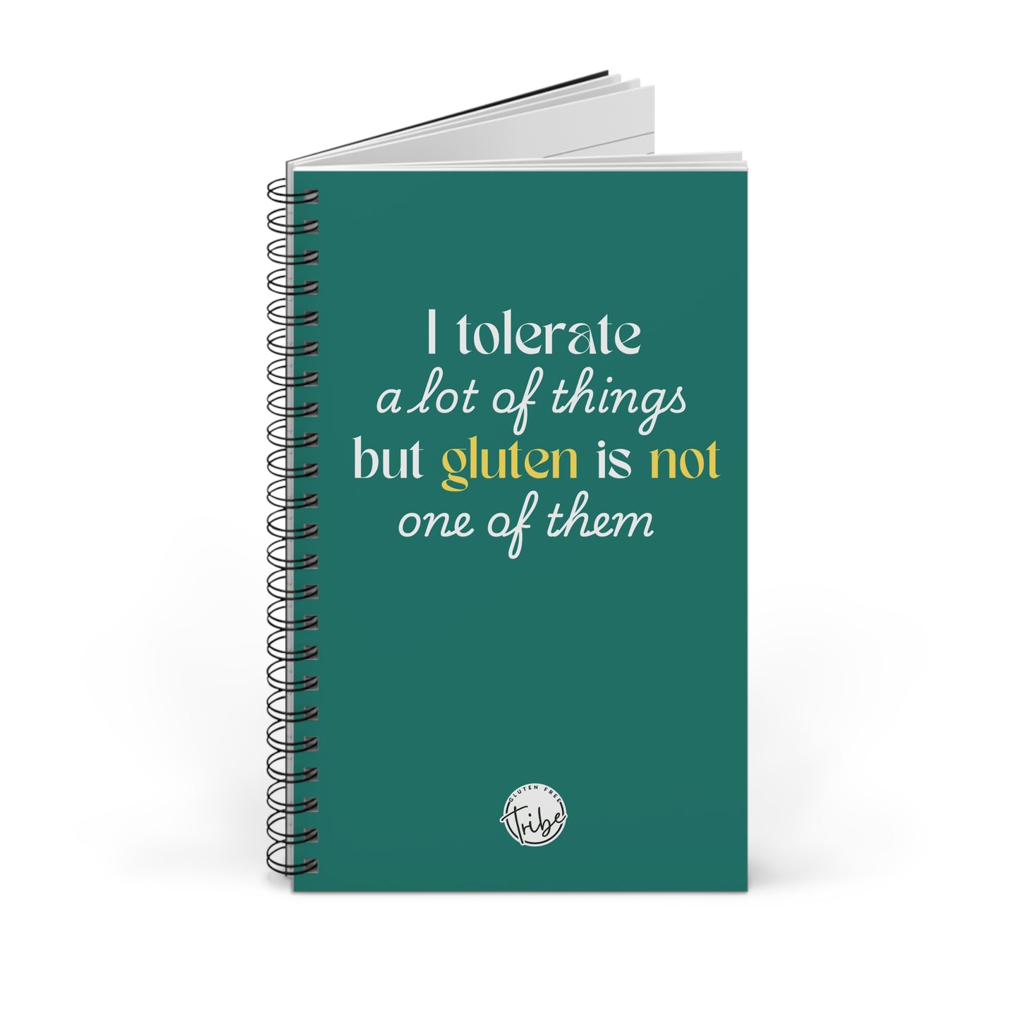 "Intolerant to Gluten" Spiral Journal