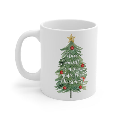 Gluten Free Cute Christmas Mug