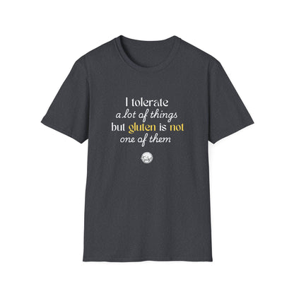 "Intolerant to Gluten" T-Shirt