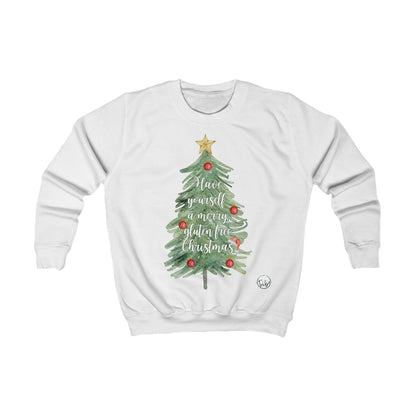 Gluten Free Cute Christmas Kids Sweatshirt