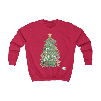 Gluten Free Cute Christmas Kids Sweatshirt