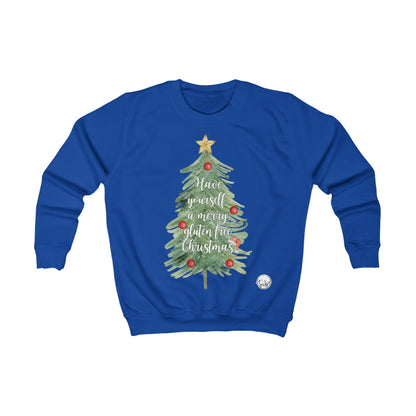 Gluten Free Cute Christmas Kids Sweatshirt