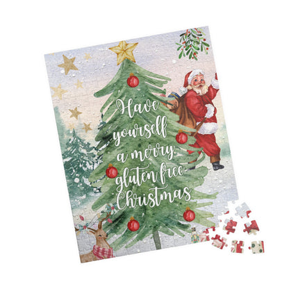 Gluten Free Cute Christmas Puzzle