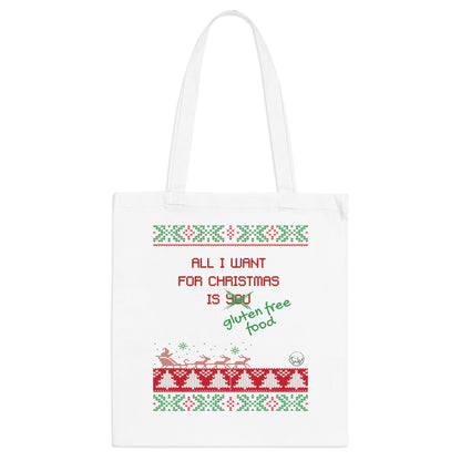 Gluten Free Ugly Christmas Tote Bag