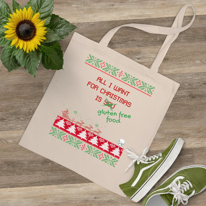 Gluten Free Ugly Christmas Tote Bag