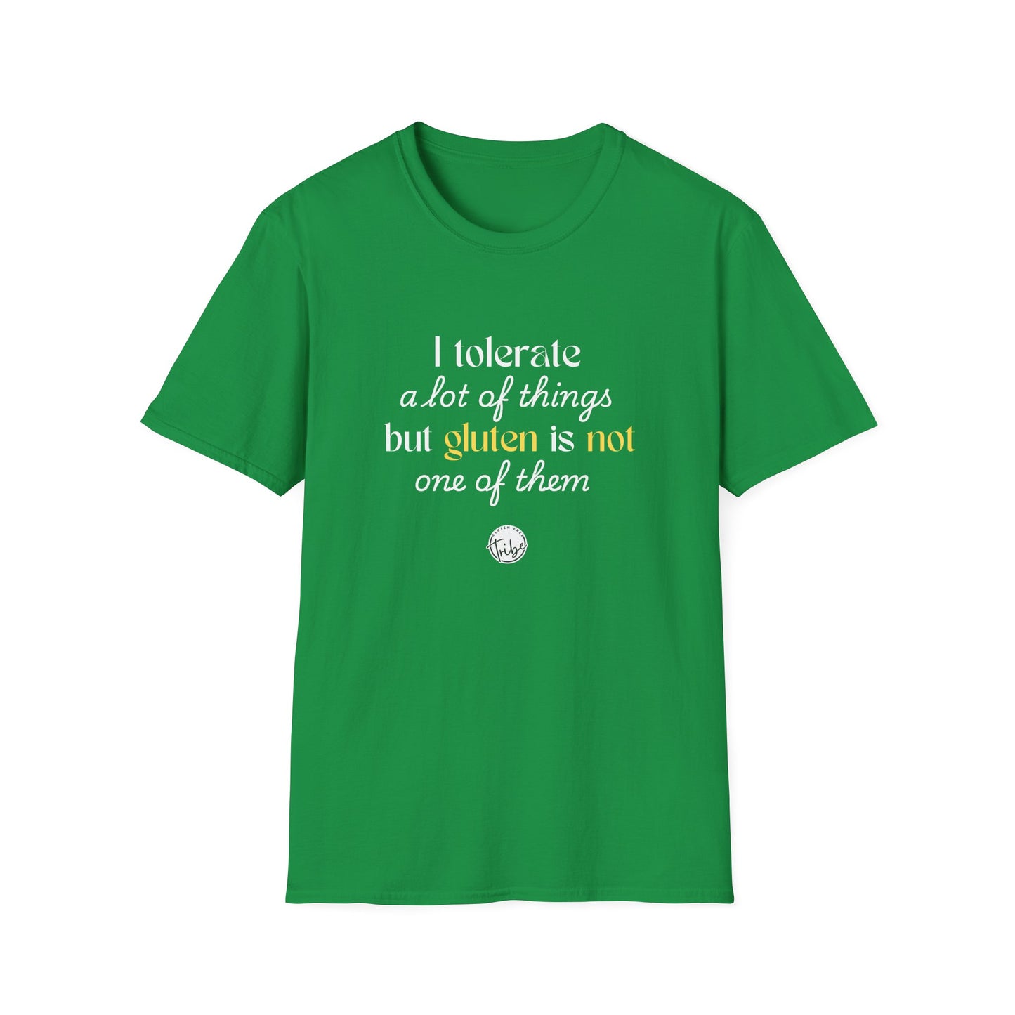 "Intolerant to Gluten" T-Shirt