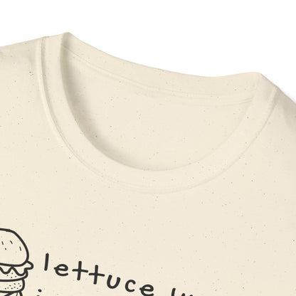 "Lettuce Wrap Is Not a Bun" Gluten Free T-Shirt