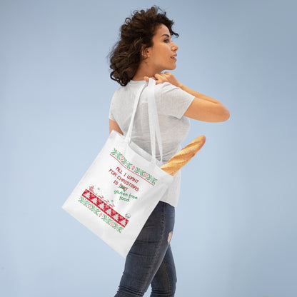 Gluten Free Ugly Christmas Tote Bag