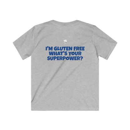 "Gluten Free Superhero" Kids T-Shirt