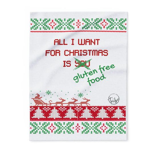 Gluten Free Ugly Christmas Blanket