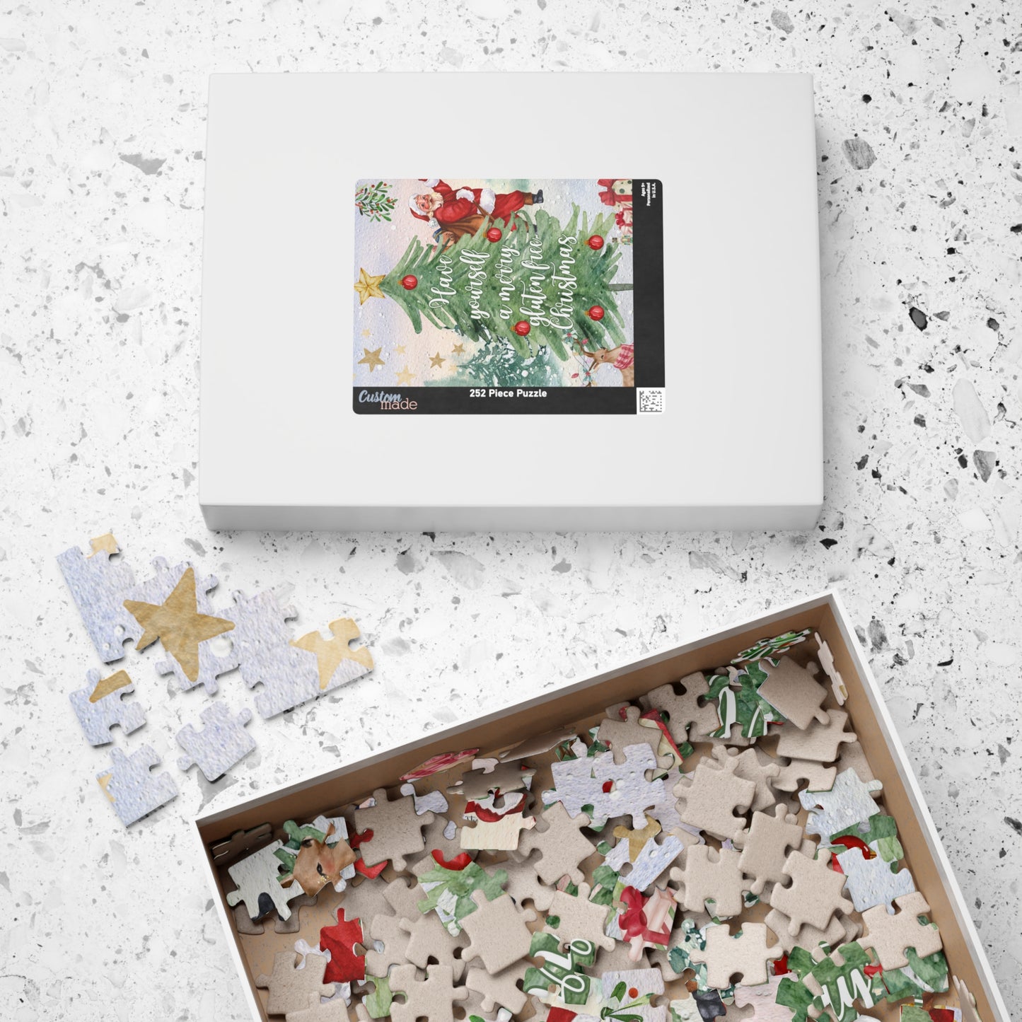 Gluten Free Cute Christmas Puzzle