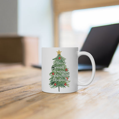 Gluten Free Cute Christmas Mug