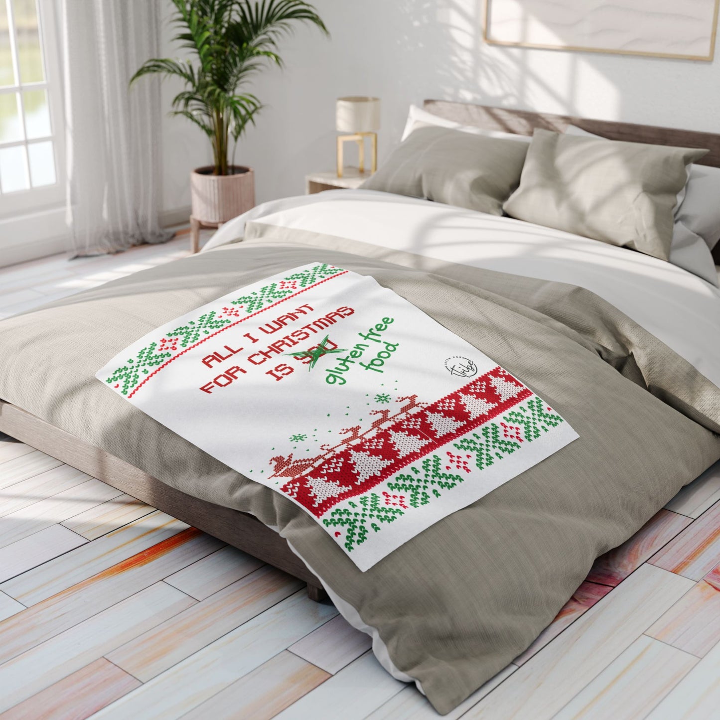 Gluten Free Ugly Christmas Blanket