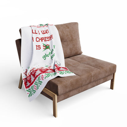 Gluten Free Ugly Christmas Blanket