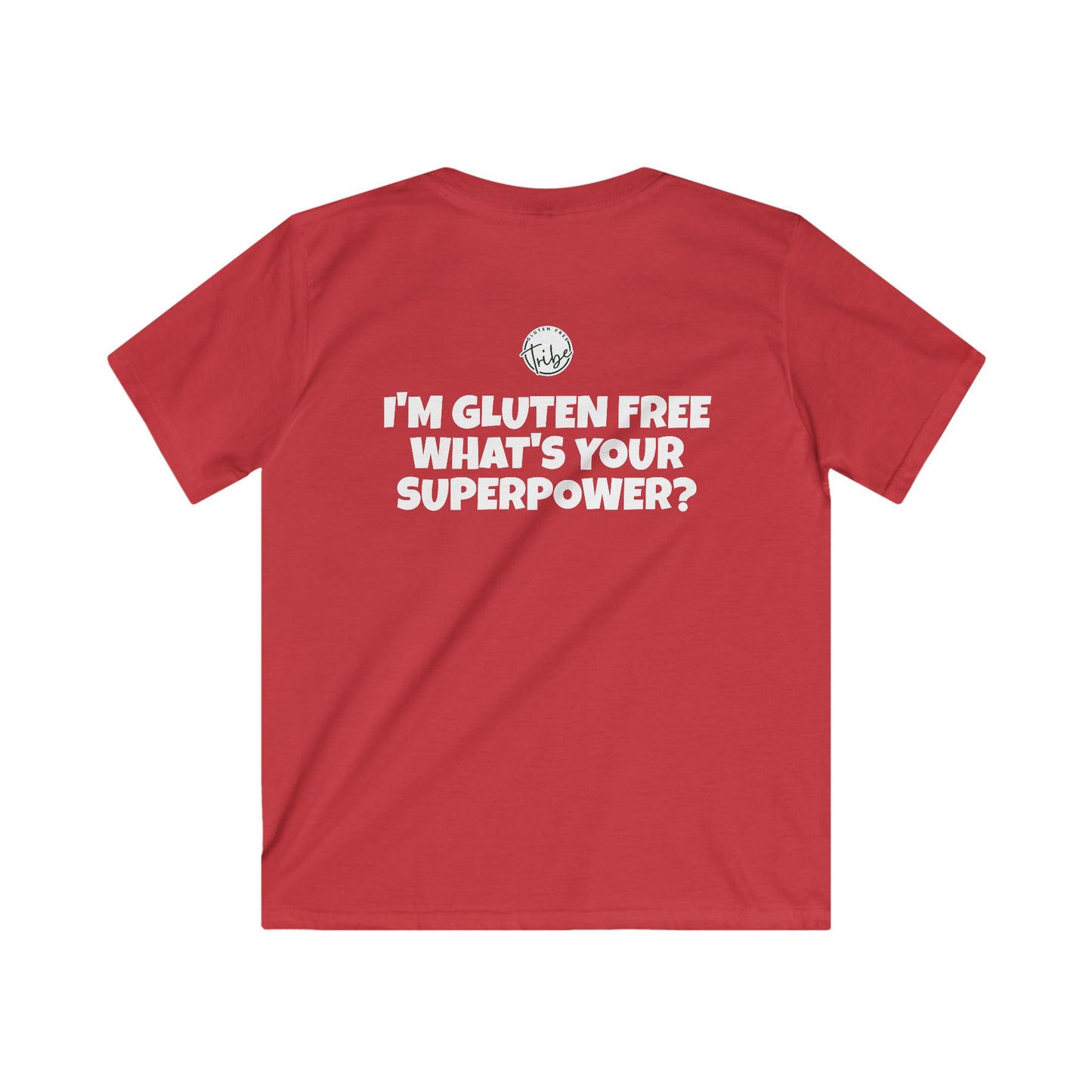 "Gluten Free Superhero" Kids T-Shirt