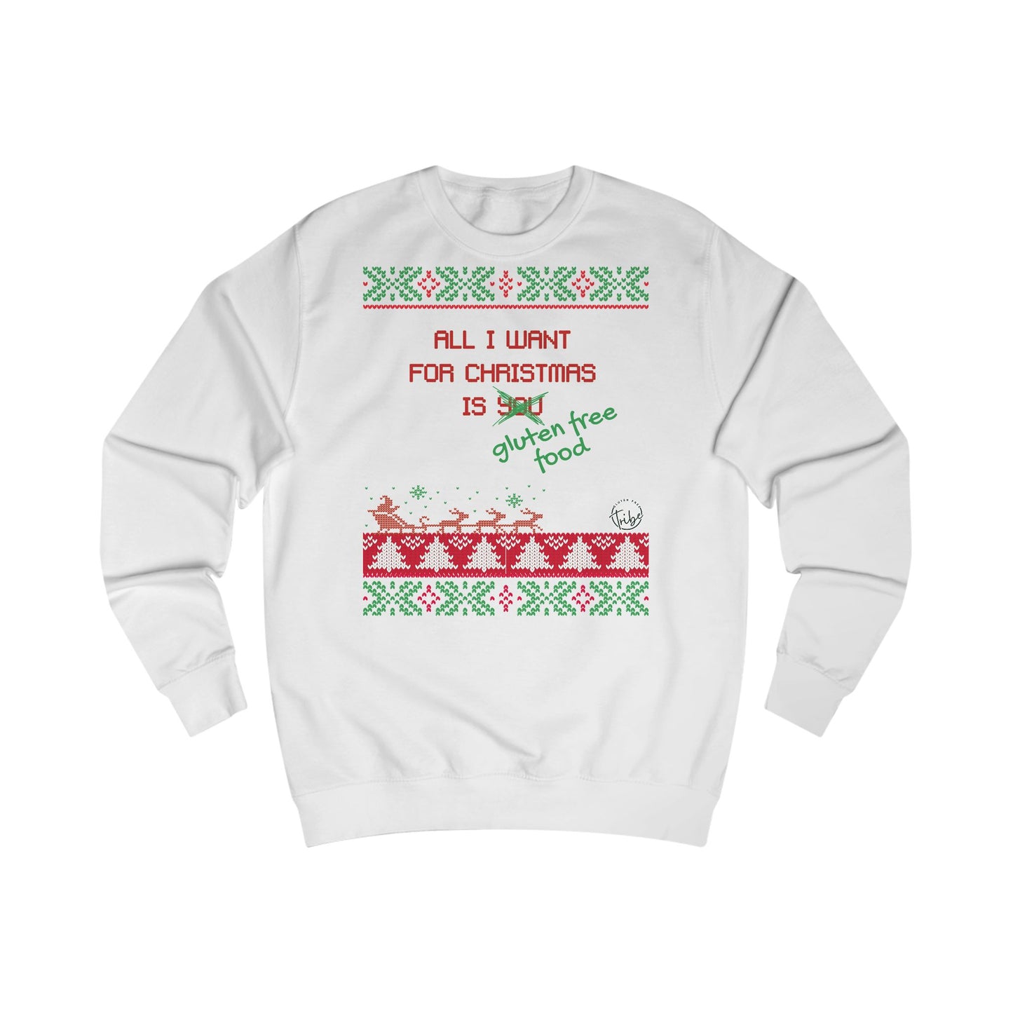 Gluten Free Ugly Christmas Sweatshirt