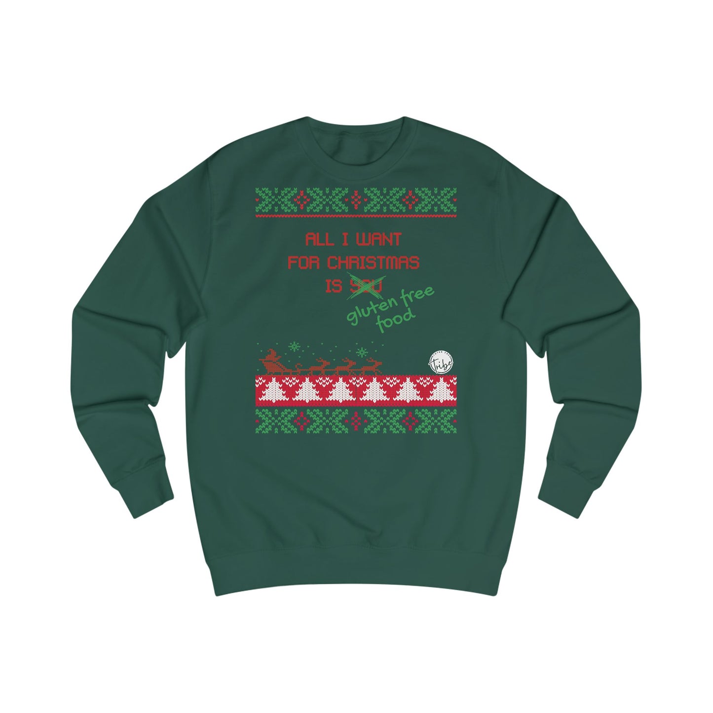 Gluten Free Ugly Christmas Sweatshirt